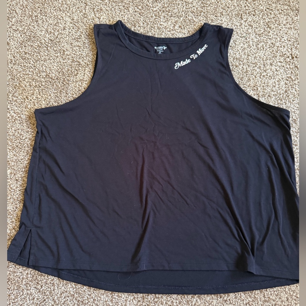 Old Navy Active Black Muscle Tank